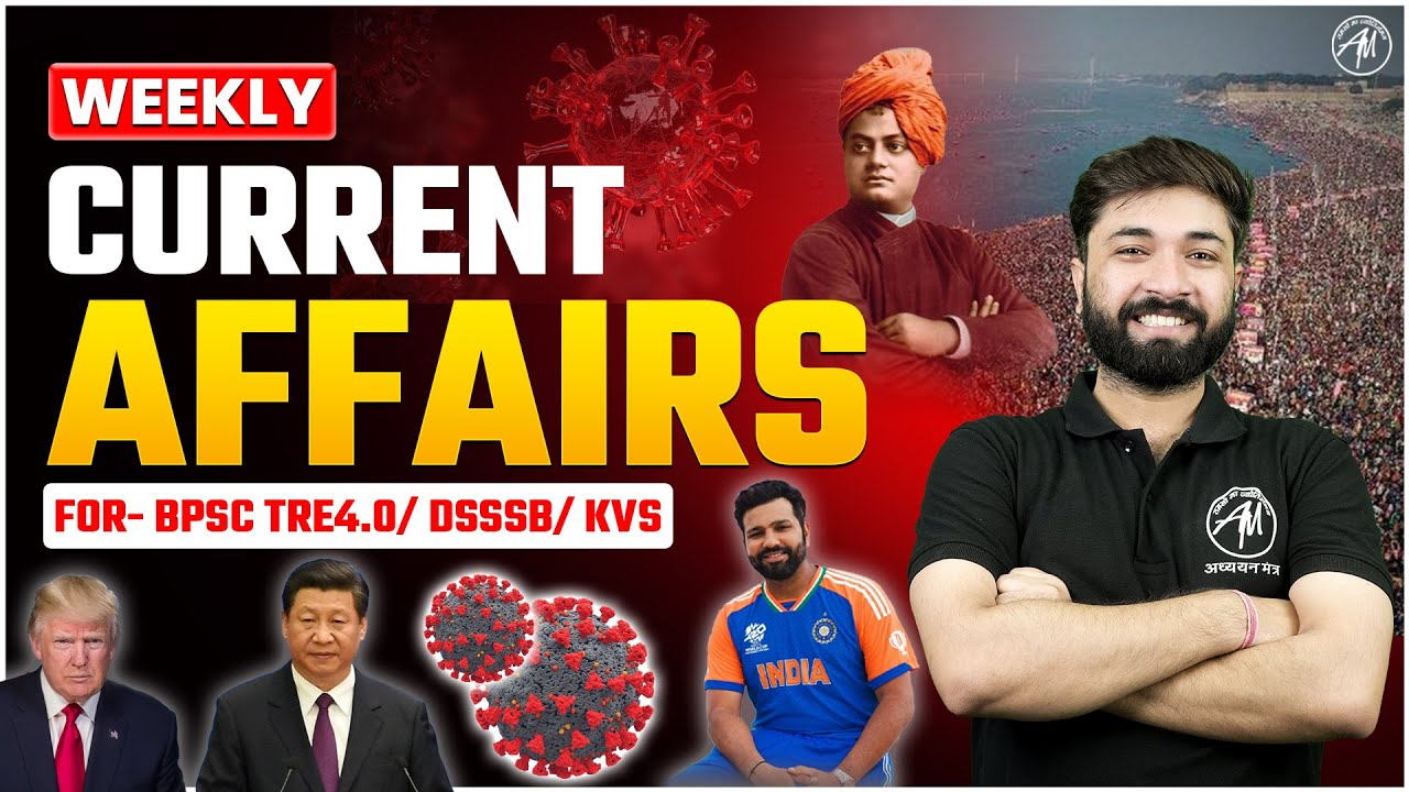 Weekly Current Affairs Class