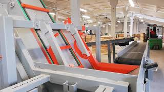 Short Timber Sorting And Stacking