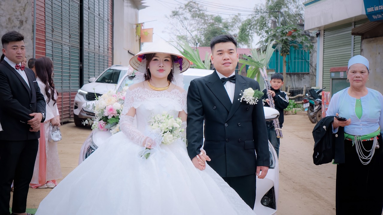 Đám Cưới Xã Mường Vang, Phương Thảo💛Quang Vinh | Đám Cưới Người Mường, Dâu Xinh Bạn Bè Nhiệt Tình.