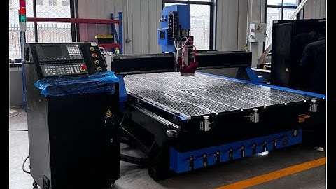 Blue Elephant 6*10ft 1831 ATC CNC machine test video for American customer