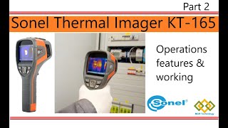 Sonel Thermal Imager Model KT 165 Operations