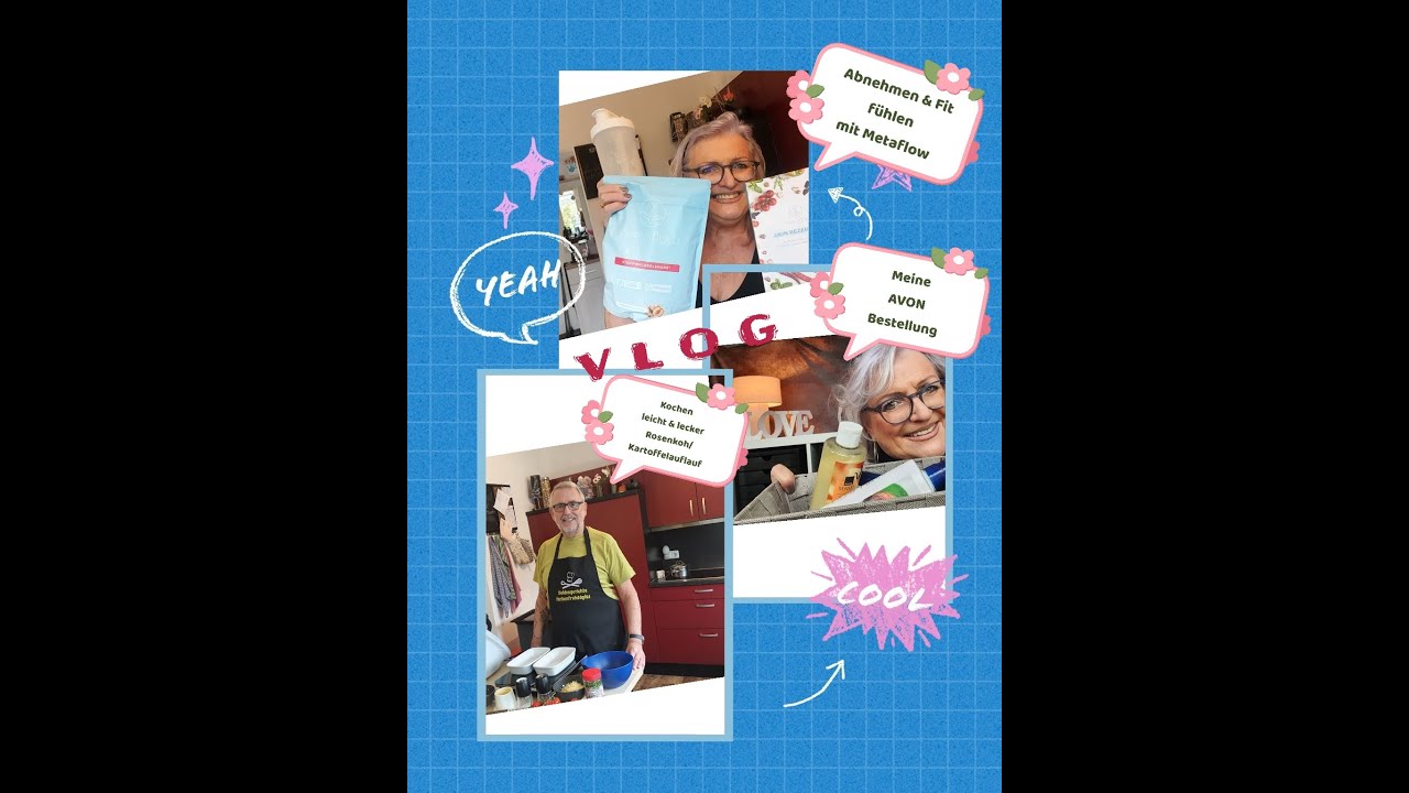 ABNEHMEN & FIT FÜHLEN MIT METAFLOW I VLOG I  MEINE AVON BESTELLUNG I KOCHEN LEICHT&LECKER I AUFLAUF