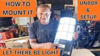Vevor Solar Street Lights Setup and Mounting Installation