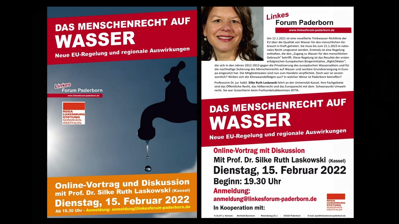Das Menschenrecht auf Wasser
