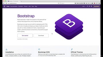 Bootstrap 4 Beginners: Code a Responsive Landing Page : What is bootstrap?