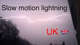 Thunder And Lightning Slow Motion Uk Midlands 2019