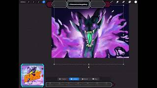 Drawing @Nebula_the_sergal