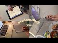 STUDY VLOG | productive days in my life, work life balance, cooking, lots of studying