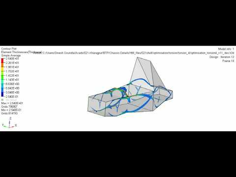 Formula SAE Chassis Design Optimization | Altair Hyperworks - Optistruct | IIT Kharagpur
