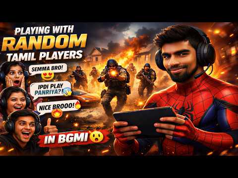🔥Playing With RANDOM TAMIL GIRLS in BGMI😱 #bgmitamillive #blacktamilan