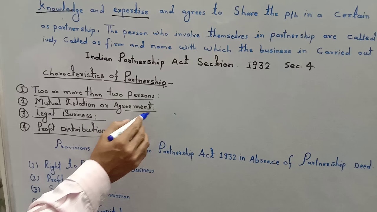 Accountancy Class 12th Accounting for Partnership Firm Basic