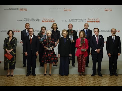 S.M. la Reina Do&ntilde;a Sof&iacute;a preside la entrega de los Premios Sociales de la Fundaci&oacute;n Mapfre.