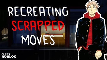 Recreating SCRAPPED Vessel / Yuji Moves | JJS Skill Builder  | Roblox