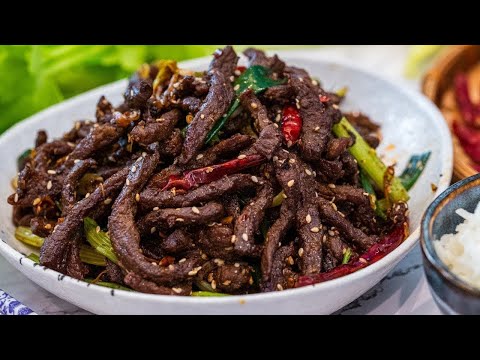 BETTER THAN TAKEOUT - Stir Fry Beef with Celery Recipe