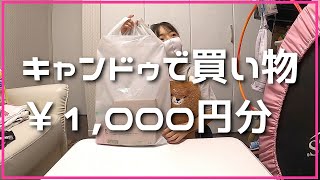 【百均1,000円分】キャンドゥで買った物1,000円分紹介！新しい付箋やカードなんか買ってみました^^『百均で1,000円分色々と買ってみた』