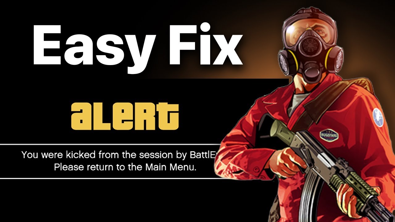 How To Fix You Were Kicked From Session By BattlEye In GTA 5 Quick 