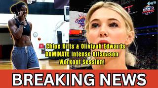 🚨 Chloe Kitts & Oliviyah Edwards DOMINATE Intense Offseason Workout Session!