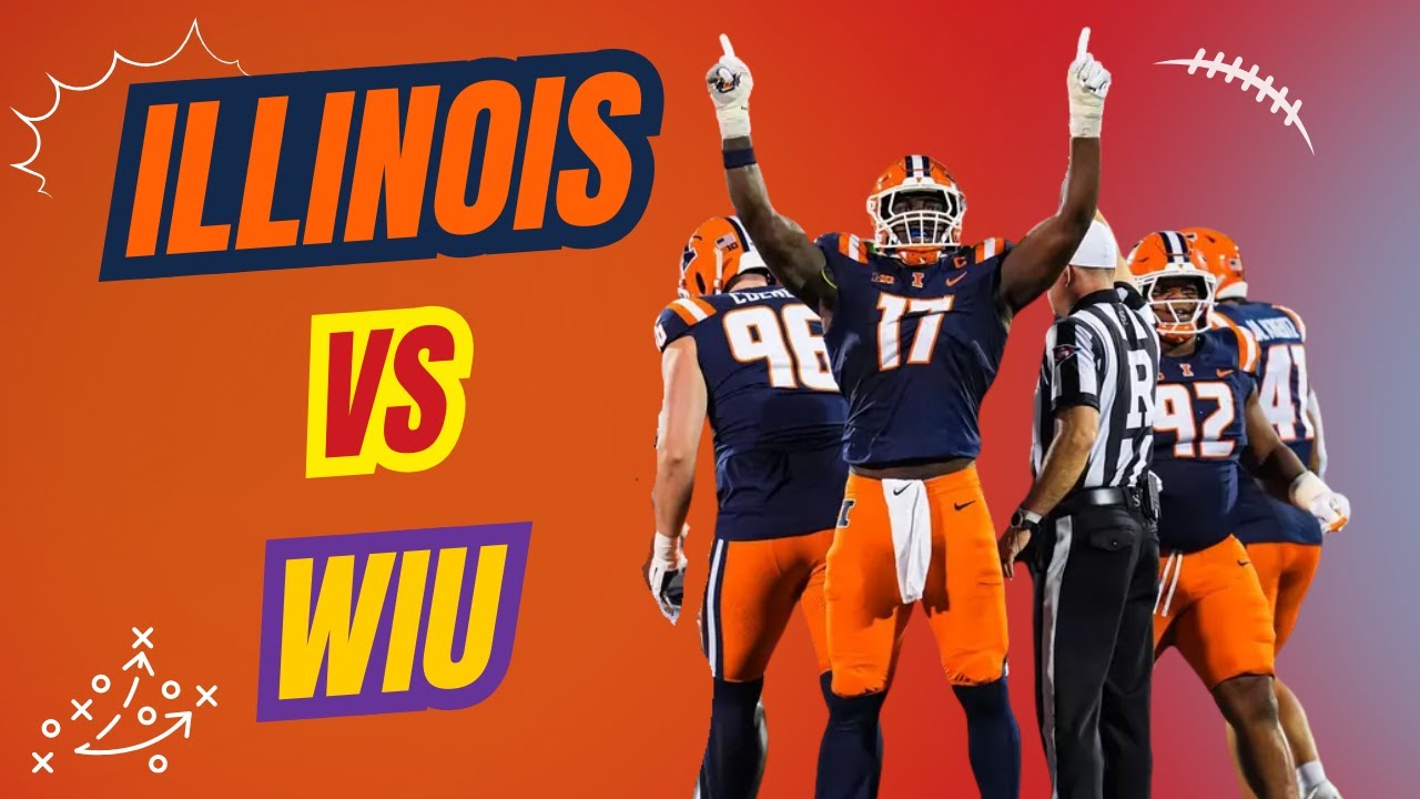 Illini Football 2025 Game 1 vs WIU