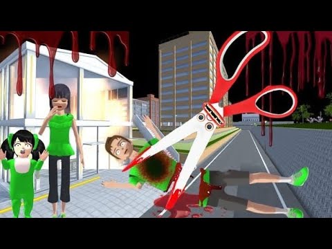 Yuta Mio Panik CCTV Merekam GUNTING PENUH DARAH Di Depan Rumah 😱 | SAKURA SCHOOL SIMULATOR DRAMA