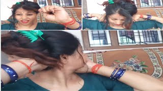 Hair Cracking, Neck Cracking And Cheek Pulling By Pihu Beauty Tips Gkp