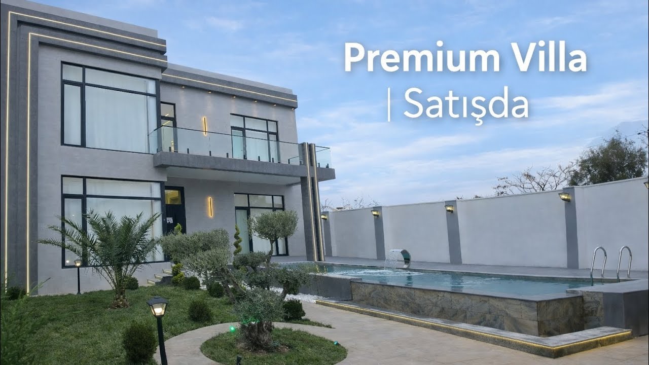 Balaca həyət, kompakt Villa 👍 - Şüvəlan (N°723) 