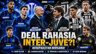 🚨DEAL RAHASIA⚔️INTER-JUVE TERBONGKAR?!😱CAMBIASO & BREMER MASUK✅FRATTESI & CARLOS JADI KORBAN❌