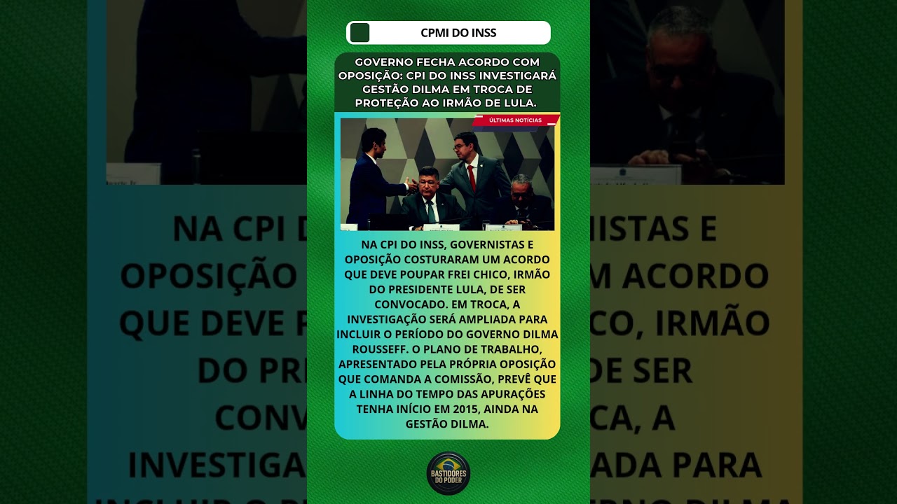 Lula negocia para proteger irmão da CPMI do INSS  