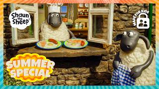 THE CRAZY TWINS' CHAOTIC MORNING KITCHEN 🍳🤪 | Shaun the Sheep 🐑