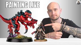 Painting a Space Marine Chaplain & Behemoth Tyranids | BEGINNER | Warhammer 40K