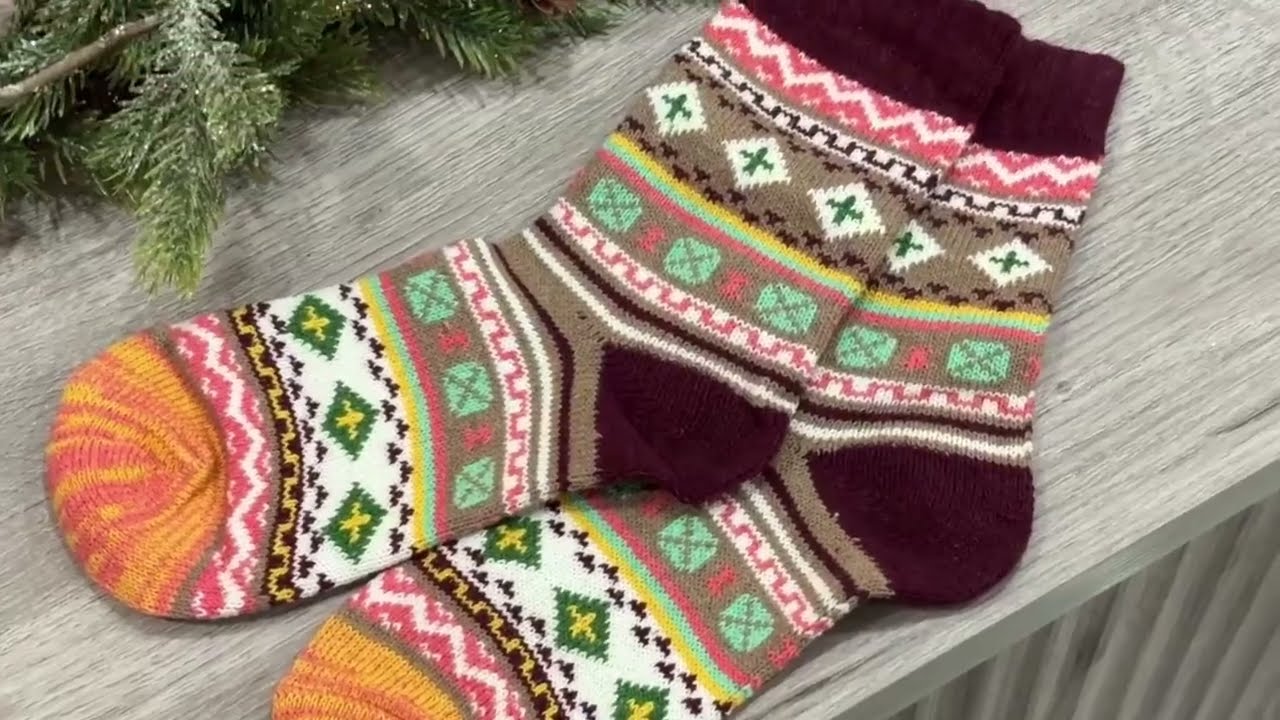 LKV 5 Pairs Wool Socks for Women   Cute Fuzzy Warm Colorful Crew Socks for Women Review