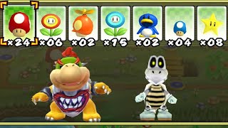 What happens when Bowser Jr and Dry Bone uses Mario's Power-Ups?