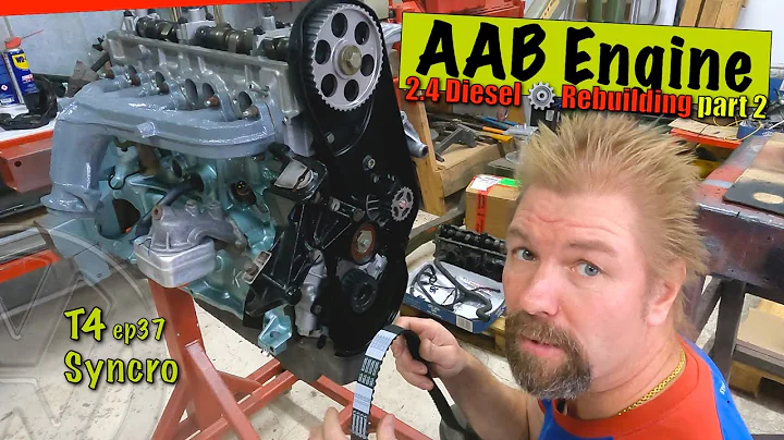 Rebuilding AAB 2.4D Engine ⚙️ part 2 | VW T4 Syncro Transporter / Caravelle