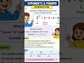 ##EXPONENT & POWER ##