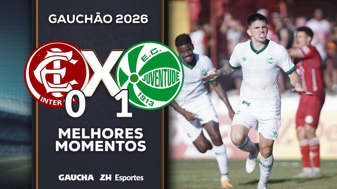 INTER-SM 0 X 1 JUVENTUDE | MELHORES MOMENTOS | GAUCHÃO | 17/01/2026