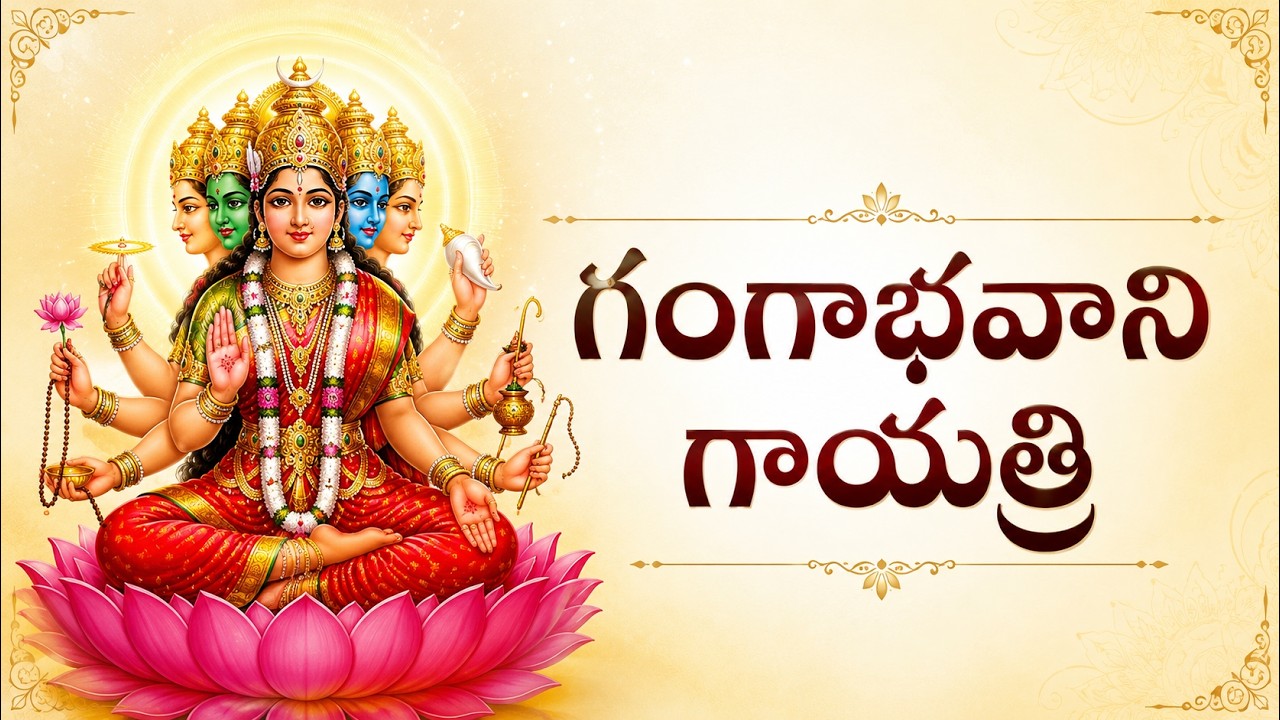 GANGA BHAVANI GAYATRI | గంగాభవాని గాయత్రి | Sri Alapati Rama Rao Garu ...
