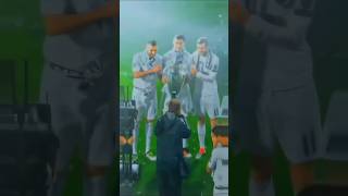 Trio BBC Real Madrid Ronaldo, Benzema, dan Bale#cristianoronaldo #realmadrid