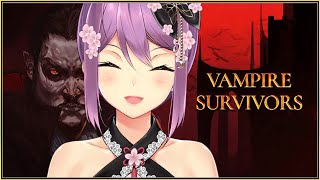 【Vampire Survivors】 脳筋突撃でもクリアできますか？【にじさんじ/桜凛月】