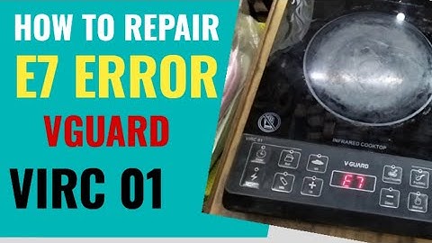 E7 ERROR IN INDUCTION  WACH FULL VIDEO