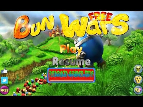 Bun Wars - Free Strategy Game - HD Android Gameplay - Tower Defense Games - Full HD Video (1080p)