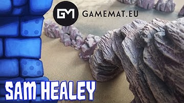 Gamemat.eu Product Review with Sam Healey (Badlands Terrain & Sands Mat)