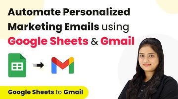 Automate Personalized Marketing Emails with Pabbly Connect | Google Sheets Gmail Integration