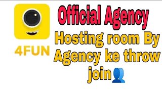 How to Apply Hosting Room in 4Fun!! and Agency  Ke Saath Apply #superhero10 screenshot 4