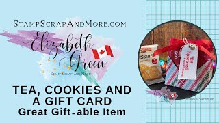 Tea, Cookies and a Gift Card Holder... a great gift-able item