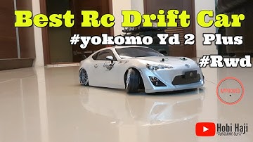 #rcdrift #yokomoyd2 #driftcar- BEST RC DRIFT CHASIS by Yokomo YD2 Plus RWD drift 