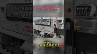 80*80mm glass processed by glass edge machine?