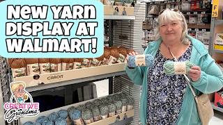 New Yarn Display At Walmart Lets Check It Out