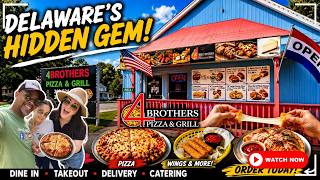 Don't Skip This Delaware Pizza Spot! 🍕 4 Brothers Pizza & Grill in Frankford, DE  😋