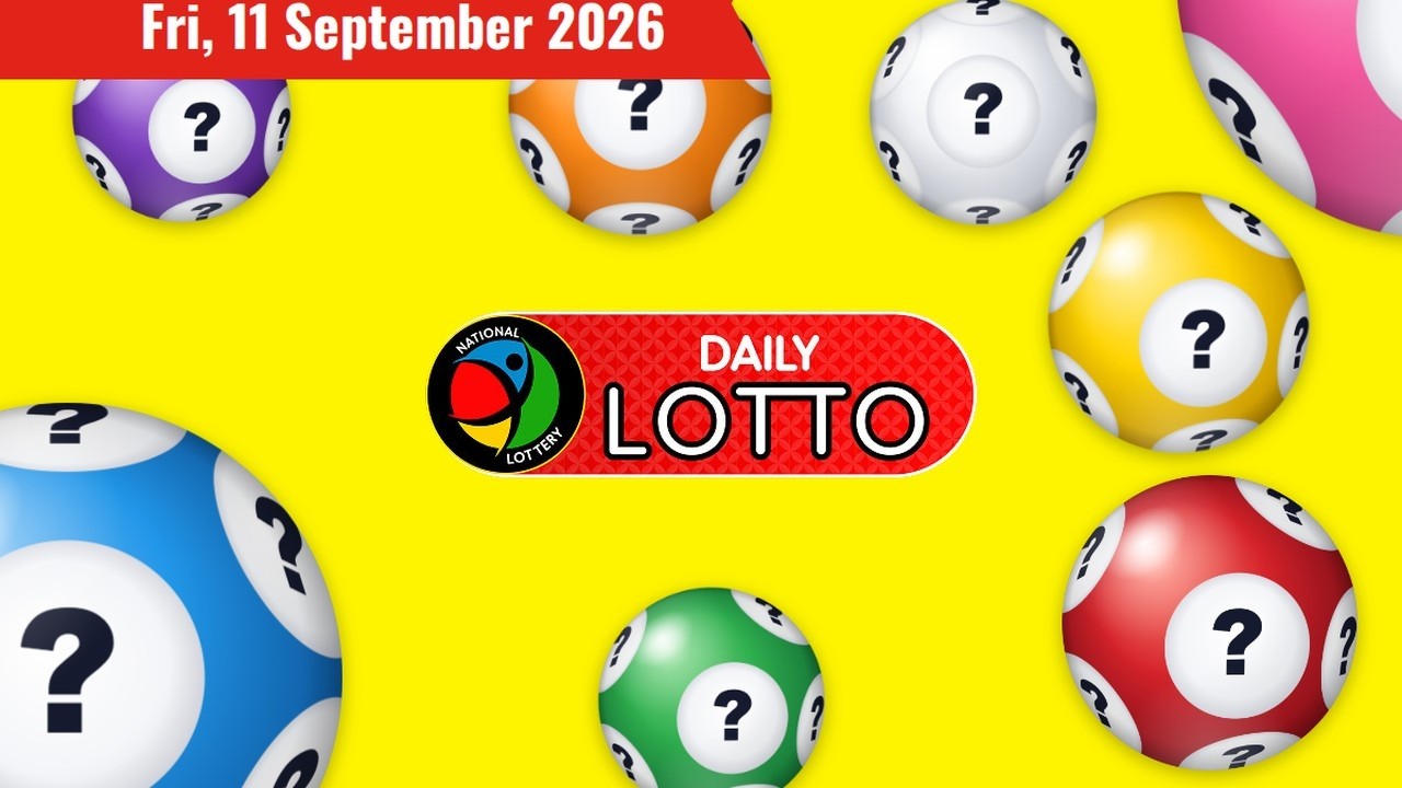 Daily Lotto Results 11 September 2026 - Draw 2736 #Shorts - YouTube