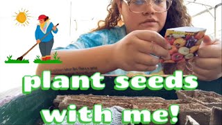 Let’s Garden! Ep. 2🌱 | plant haul + sowing seeds