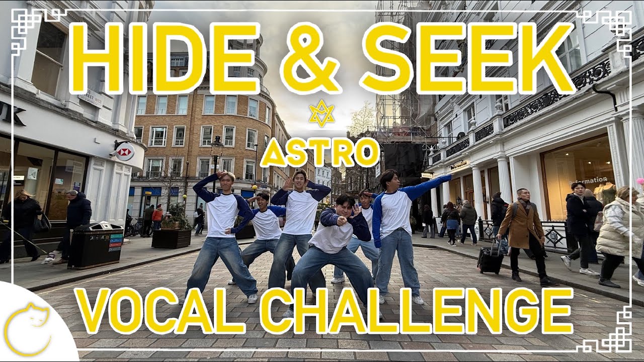 [KPOP IN PUBLIC | VOCAL CHALLENGE | 4K] ASTRO 아스트로 - 숨바꼭질(HIDE&SEEK) Dance Cover | LONDON